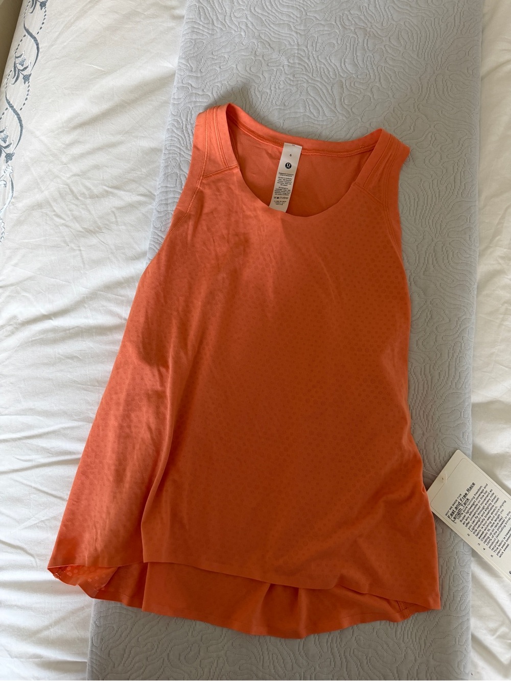 Lululemon Fast and Free Race Length Tank